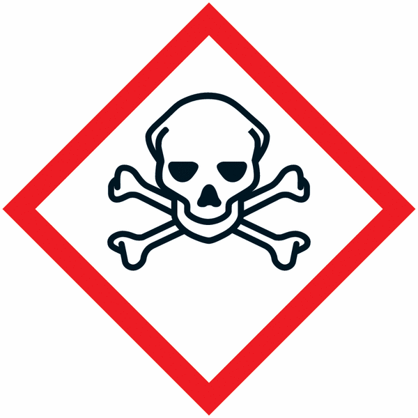 pictograma de seguridad toxico